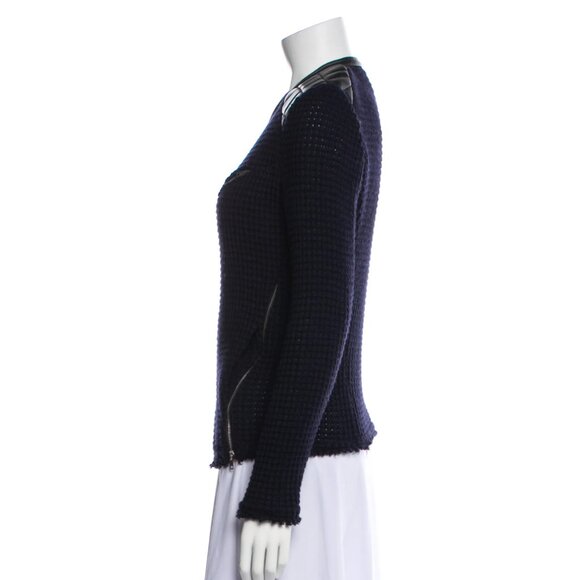 IRO Dark Blue Evening Jacket - Picture 2 of 4